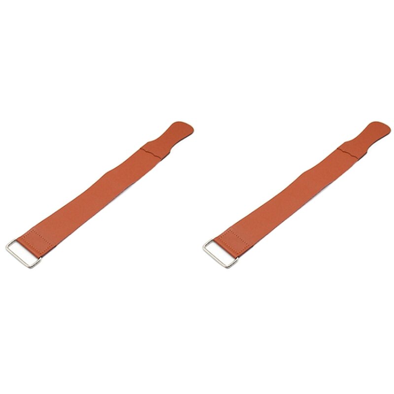2 шт., двойные кожаные прямые лезвия для бритвы, складная точилка для ножей, заточный ремень