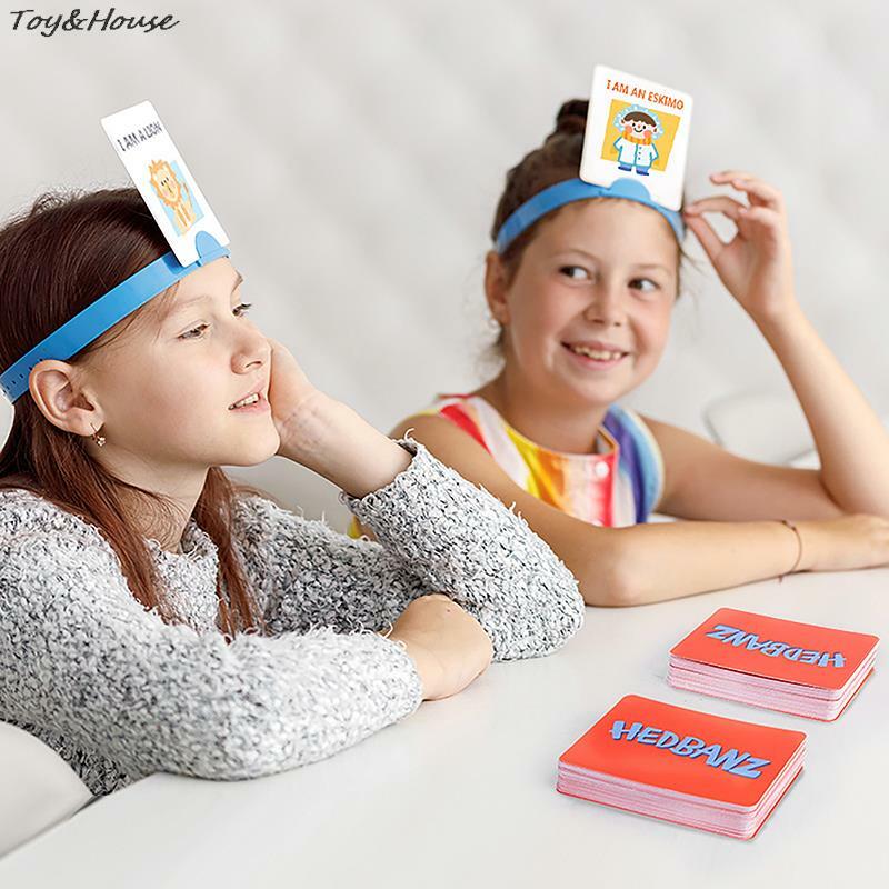 1pc Stirnband schnelle Frage Spiel Cosplay Requisiten Klassen zimmer Familien feier Brettspiele Lernspiel zeug