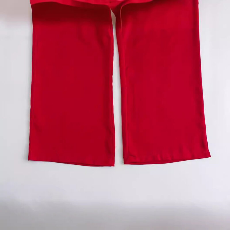 Women's Jumpsuit Casual Slim Sleeveless Ruffle Belt High Waist Jumpsuit 2024 Summer Fashion