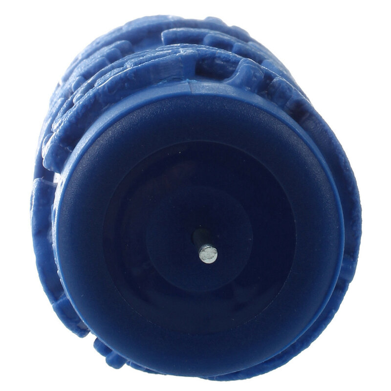 기계 디자인용 장식 모티브 페인트 롤러, 꽃, 파란색, 15 cm
