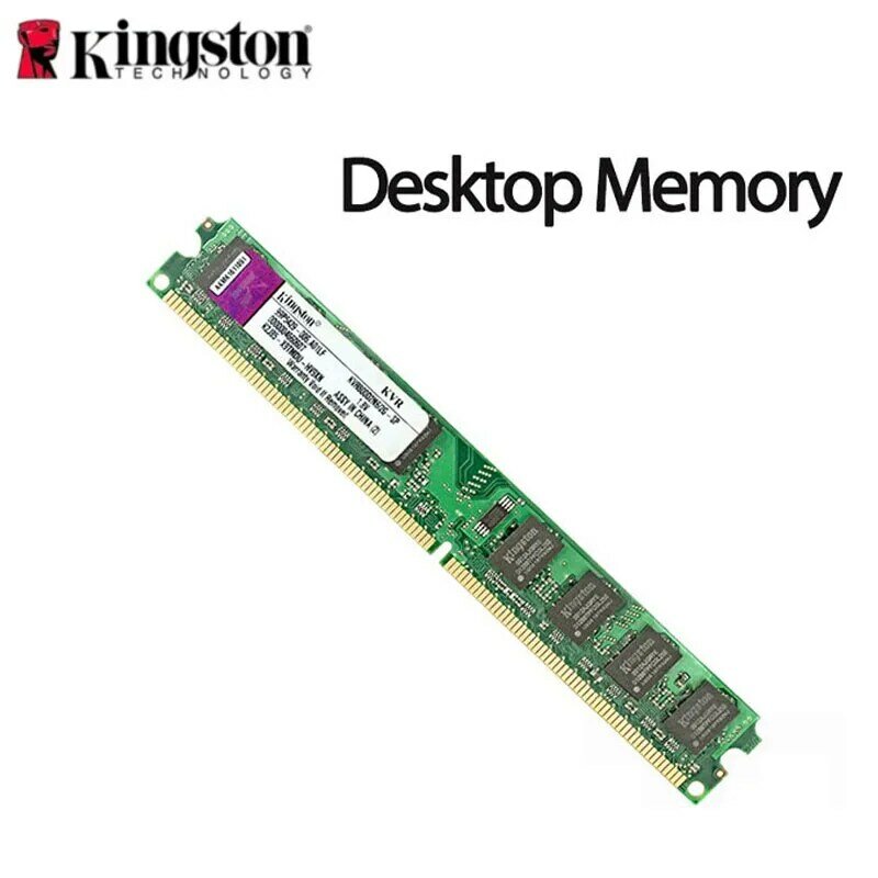 Kingston-PC Desktop Memory Model, PC2, DDR2, 2GB, 800MHz, 667MHz, PC3, DDR3, 4GB, 8GB, 1333MHz, 1600MHz, 1866MHz