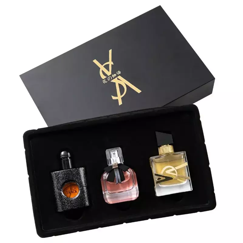 Oryginalne wysokiej jakości zapachowe Eau pudełko upominkowe trzyczęściowy zestaw świeży trwały zmywanie Unisex zapach olejków eterycznych dezodorant