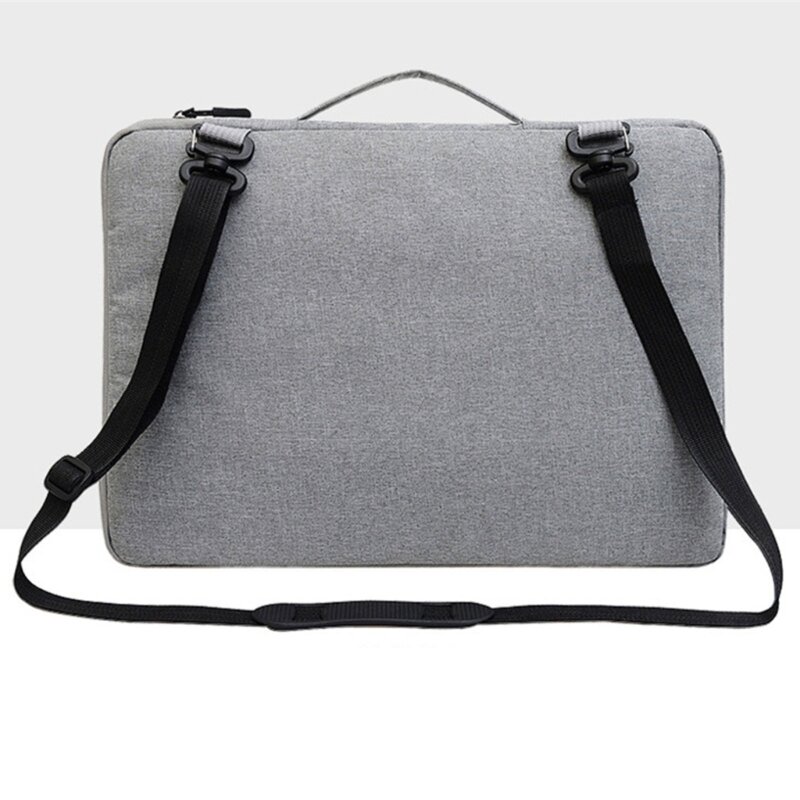 Bolsa de ombro para laptop, carregando sacos para 12, 14, 16 ", computador, Notebook Sleeve, protetora, à prova de choque, negócios, bolsa
