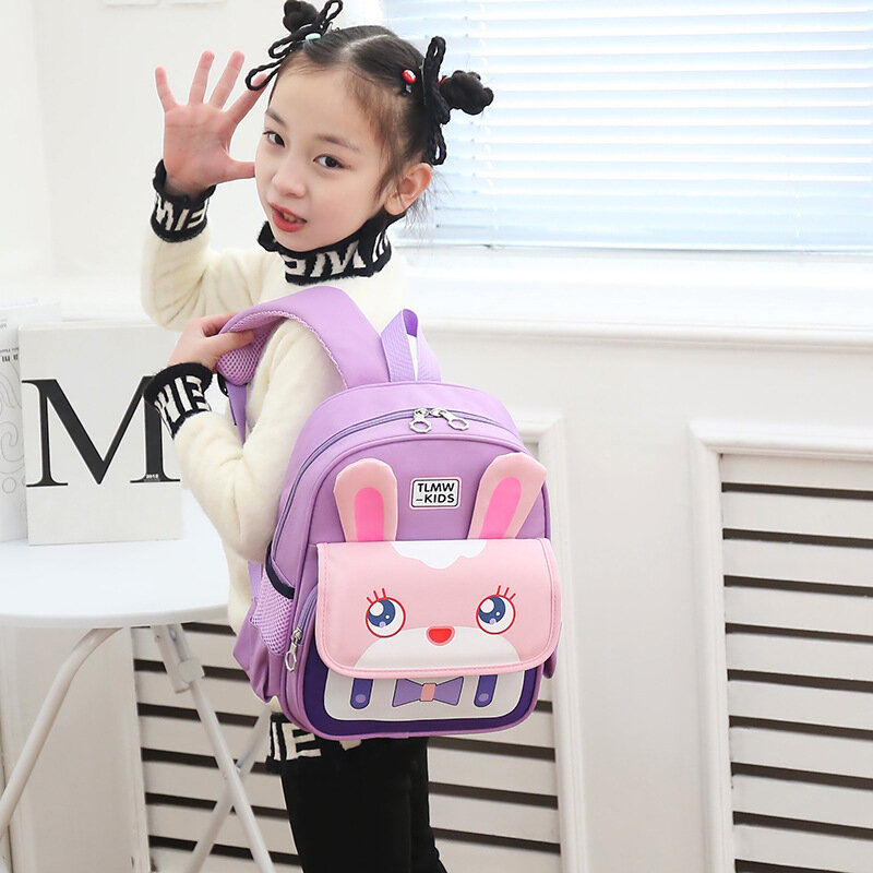 Новый детский школьный рюкзак для детского сада мультяшный рюкзак модный рюкзак для дошкольников мальчиков и девочек