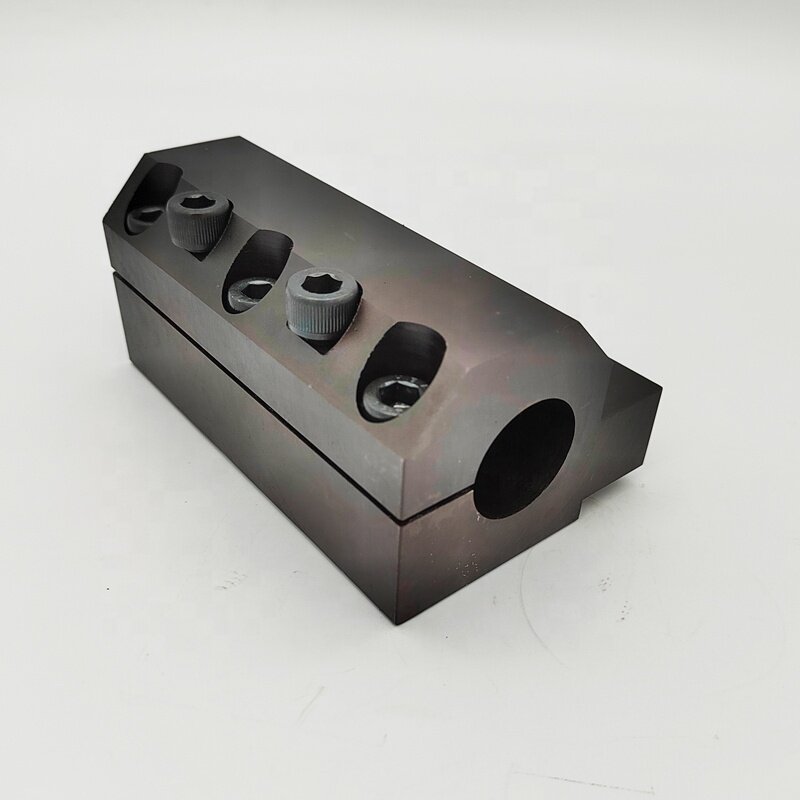 Shock absorption-holding internal hole tool rest for CNC lathes