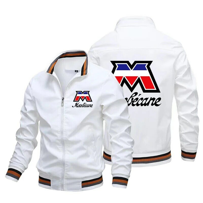 Куртка MotoBecane Мужская велосипедная, бейсбольная Джерси, Повседневный Кардиган, ветровка, уличная одежда в стиле хип-хоп для работы