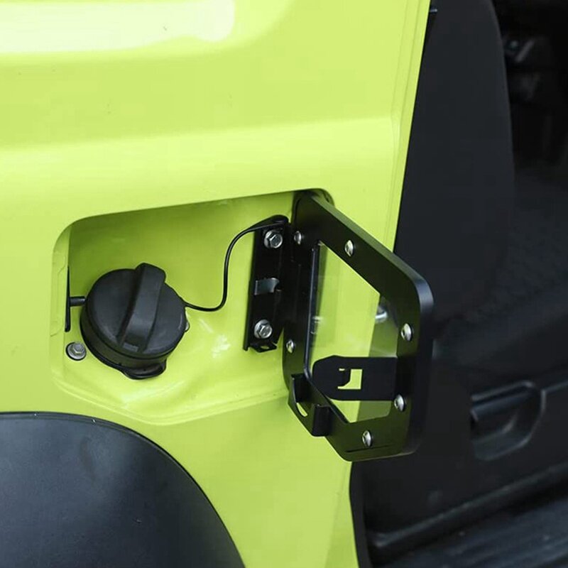 Dla Suzuki Jimny JB64 2019-2021 przezroczysty wypełniacz paliwo gazowe pokrywa zbiornika akcesoria zewnętrzne do samochodu dekoracji czapki