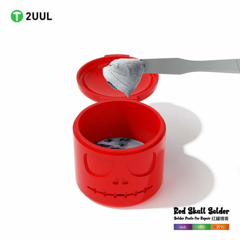 2UUL-Solder Flux Tin Paste para placa-mãe, PCB, BGA, LED, SMD, solda, manutenção, baixa, média, média, alta temperatura, 50G, 148 ℃, 183 ℃, 199 ℃