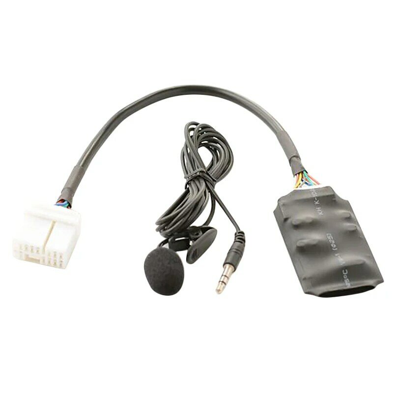Adaptador auxiliar de interfaz de 12V con Bluetooth, compatible con Honda 2,4 Accord/Civic/CRV/Odyssey Fit Siming
