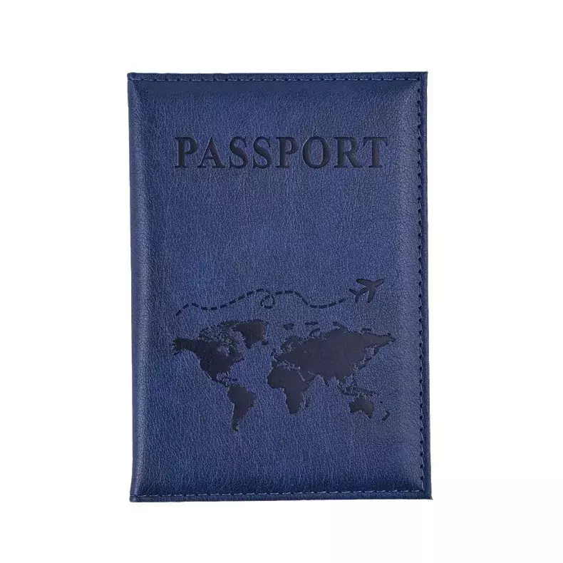 Colorful PU Passport Holder Ticket Passport Covers Travel Passport Protective Cover ID Credit Card Holder Travel Accessories