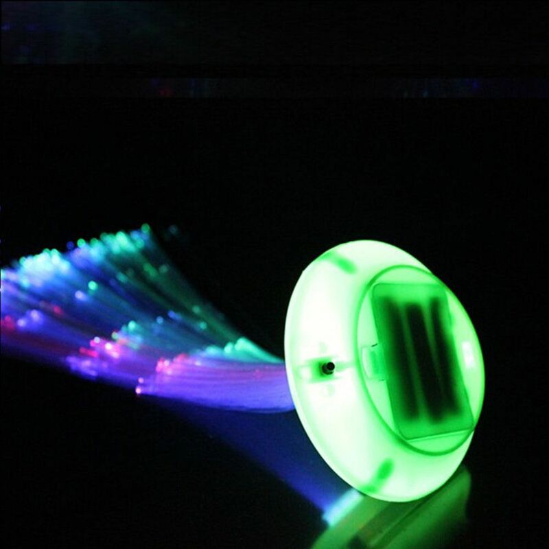 Multi-Color Changing LED Night Light, Lâmpada de Fibra Óptica, Light-Up Brinquedos, Decoração de Casamento, Presentes de Férias