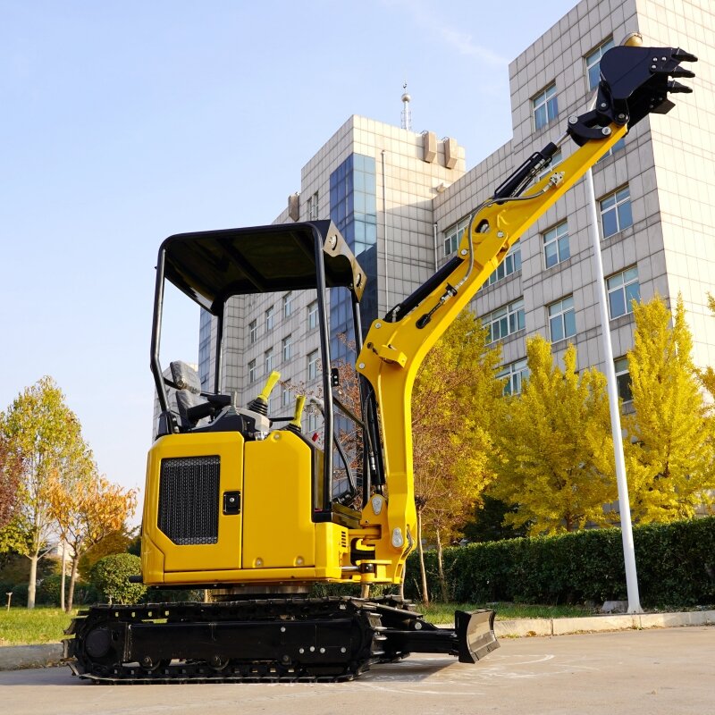 Small excavator power upgrade 1.8-37km/h swing arm 60 ° optional driver's cabin cold and warm air conditioning luxury excavator