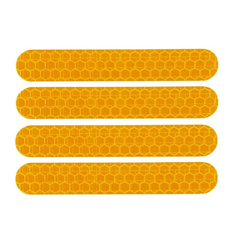 Stiker Reflektif Tahan Air Strip Peringatan Stiker Reflektif Malam untuk Dekorasi Skuter Listrik Ninebot Max G30