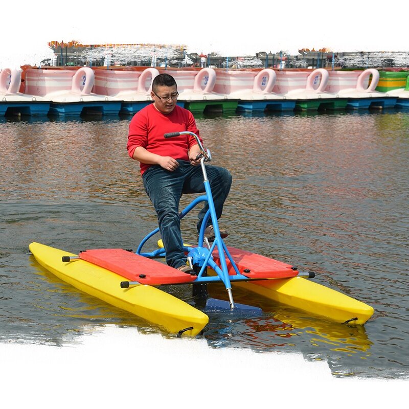 New summer popular single water bike,water bicycle float with after sales provided
