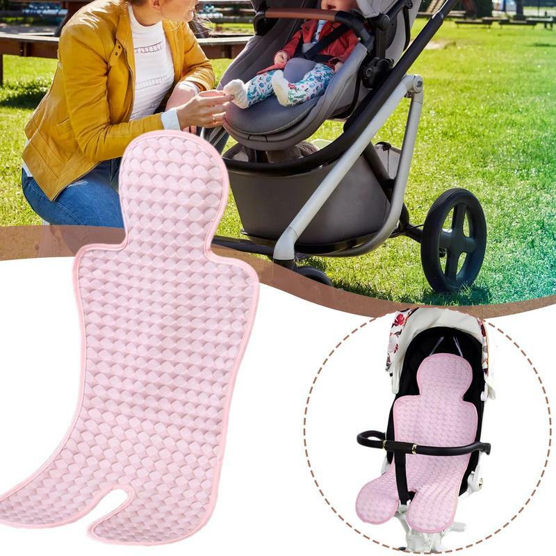유모차용 카시트 냉각 패드, 아기 더운 날 의자, 아이스 쿠션, 아기 식사 의자, 더운 날용 카시트 커버