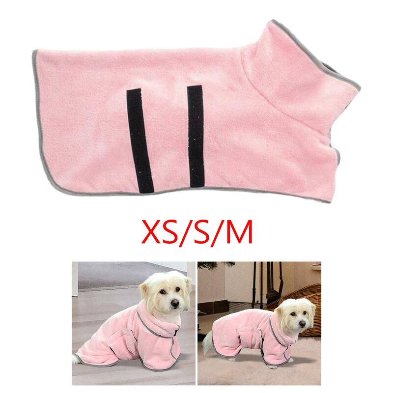 Abrigo de secado rápido para perro, toalla transpirable y portátil, abrigo cálido,