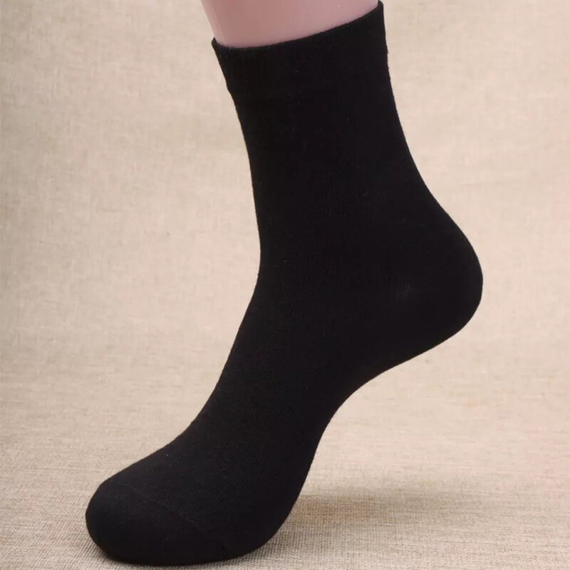 Unisex monocromático algodão curto tornozelo meias para homens e mulheres, alta qualidade, preto, branco, cinza, feminino, masculino