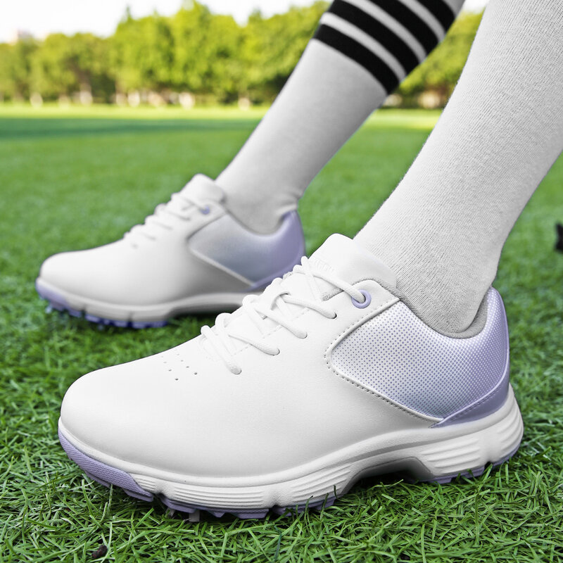 New Golf Shoes Women's Mesh Breathable Golf Shoe Outdoor Jogging Walking Shoe Women Waterproff Training Golf Sneakers