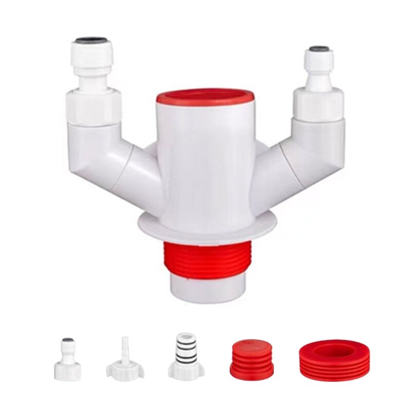 3/5 Pass Outlet Anti backflow Drain Pipe Divider Enjoy a Comfortable Kitchen