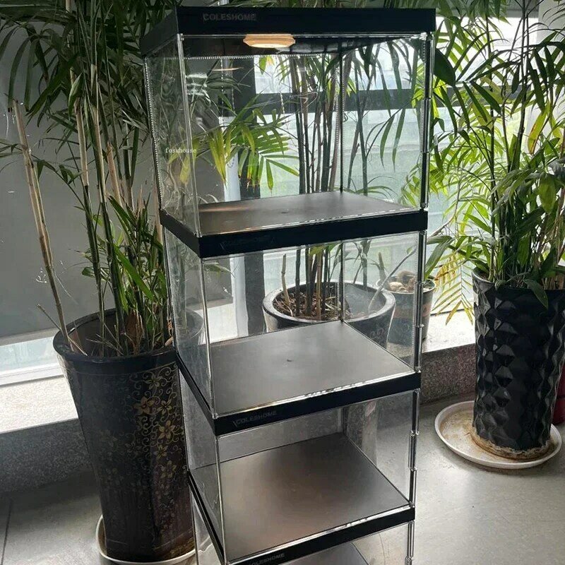 Transparent Acrylic Bar Cabinets Shelf Bar Display Commercial Storage Wine Cabinets Living Room Against The Wall Display Cabinet