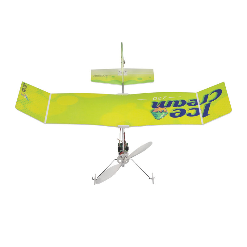 Mini avión ultraligero de ala fija para niños, juguete de modelo de avión de 220mm Wingspan Ice Cream V2 3CH RC, novedad