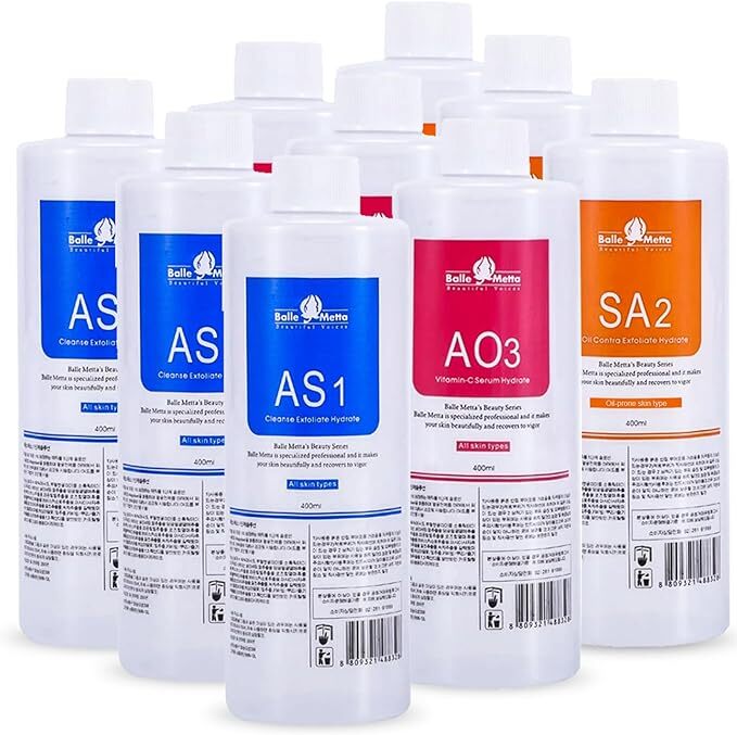 Solution qualifiée ale Hydra AS1 SA2 AO3, pour machine à peeling, sérum pour nettoyage du visage, vente en gros
