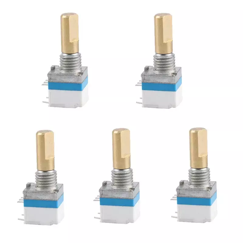 Interruptor de volumen de perilla de potencia de Talkie de repuesto, lote de 5 piezas, para Baofeng UV-5R UV-5RA UV-5RE Series