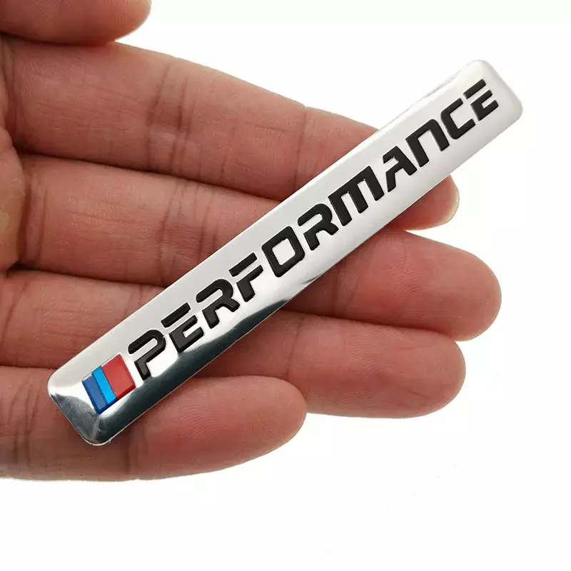 1 pz Car Decal Logo Badge accessori Auto Sticker M Power Performance per BW 1 3 4 5 6 7E Z X line Emblem