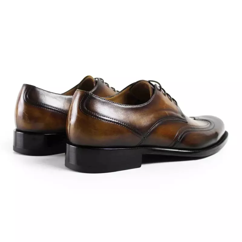 Sepatu Formal kantor pria, SNEAKER KULIT nyaman bisnis Musim Semi 2023 untuk lelaki