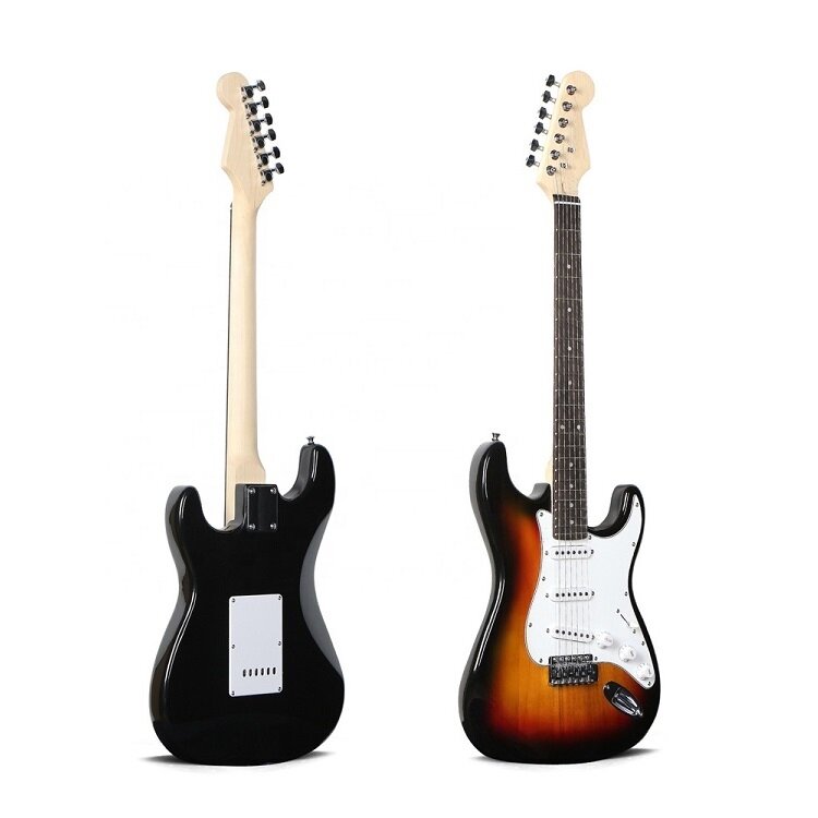 Классическая цена, электрическая бас-гитара, 6-струнная ST электрическая гитара