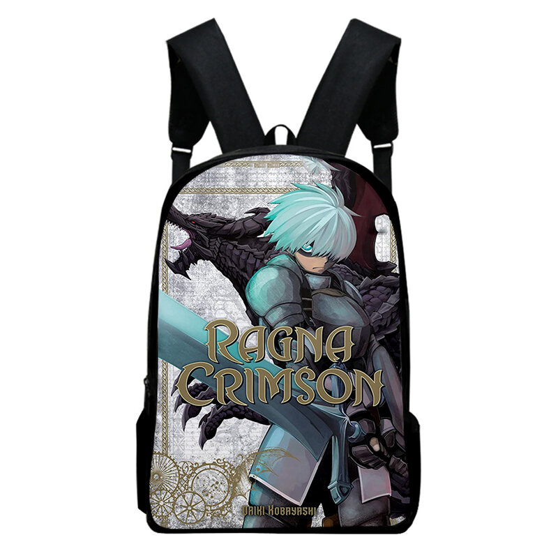 Ragna Crimson 2023 New Anime Backpack School Bag Adult Kids Bags Unisex Backpack Daypack Harajuku Bags