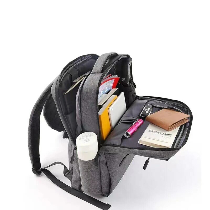 男性と女性のための充電バックパック、15.6インチのラップトップバッグ、旅行のためのビジネスバックパック、15 "、14" 、新しい