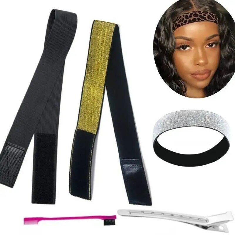 Elastic Wig Band Stocking Cap Wig Deluxe Wig Cap Hair Net Wig Lace Melting Band Nylon Stretch Mesh Wig Cap for Wigs