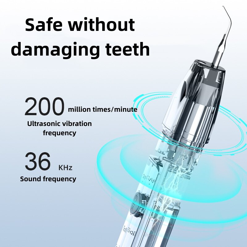 Escarificador Dental eléctrico ultrasónico, blanqueador Visual con cámara HD, herramientas para eliminar sarro y cálculo Dental, limpiador de manchas de dientes