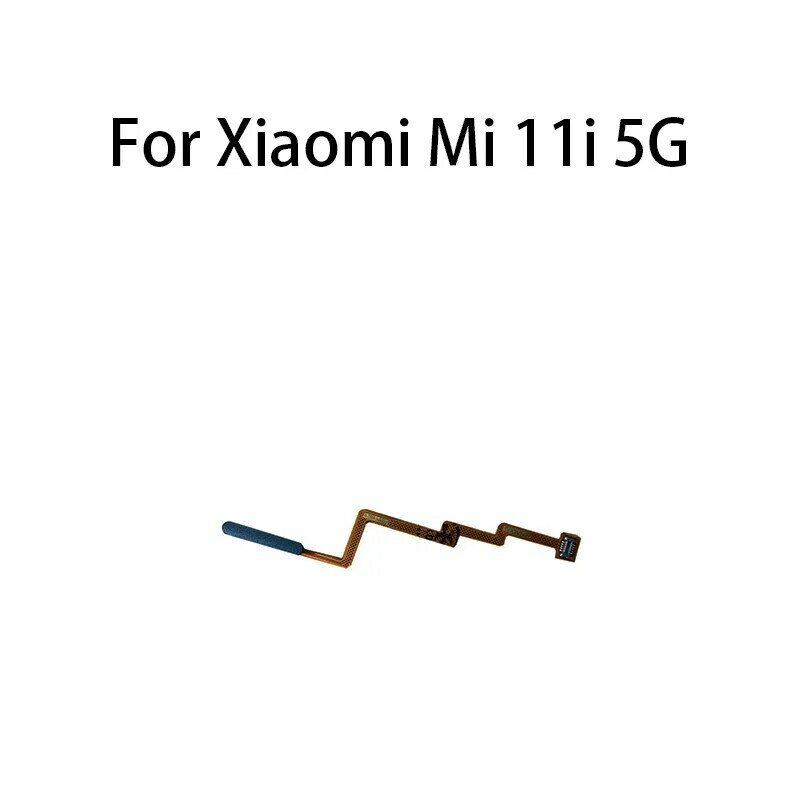 สายเฟล็กซ์เซ็นเซอร์ลายนิ้วมือปุ่มเพาเวอร์สำหรับ Xiaomi Mi 11i 5g