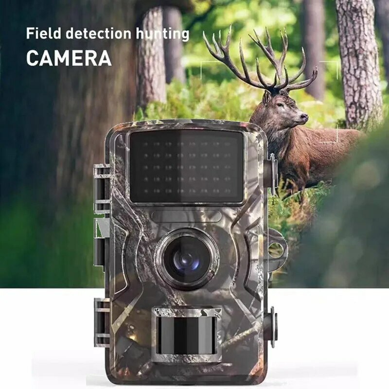 Caméra de piste de chasse avec vision nocturne infrarouge, déclencheur activé par le mouvement, caméra de sécurité extérieure, pièges photo, 16MP, 1080P, 940nm, quelque part