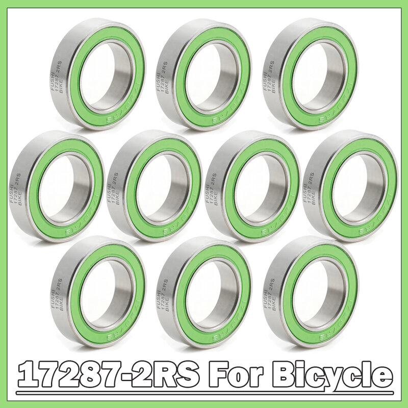 Peças de reparo do rolamento para a bicicleta, rolamentos de esferas, 17287-2RS, 17287RS, 61911/17, 17x28x7mm, ABEC-5, para Kobasaki XM490, cubo BM440, Novatec