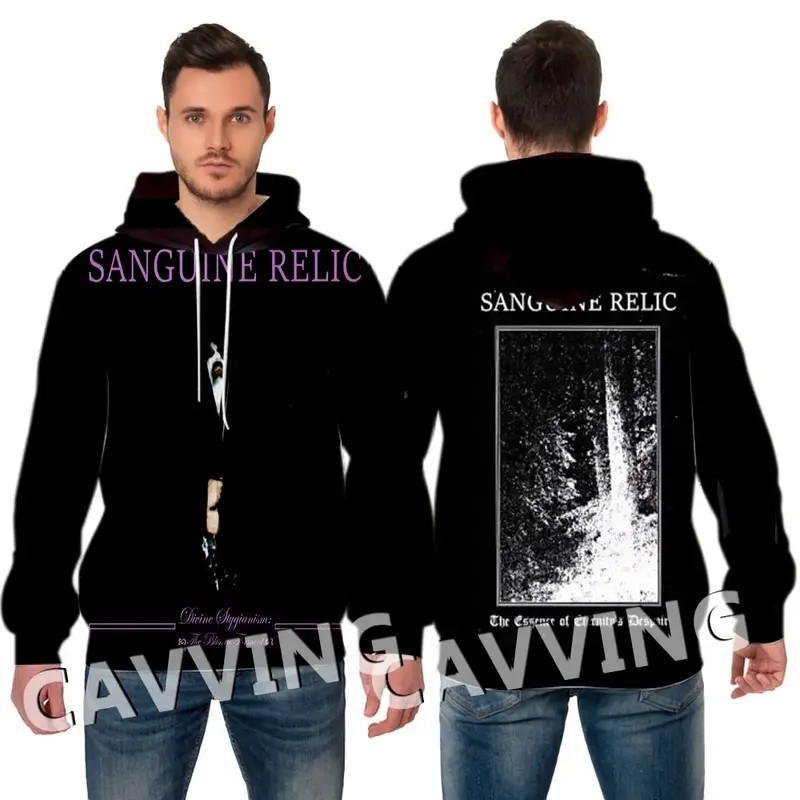 New Fashion  3D Printed Sanguine Relic Clothes Streetwear Men Hoodies Sweatshirt Fashion  Hooded Long Sleeve Pullover Tops