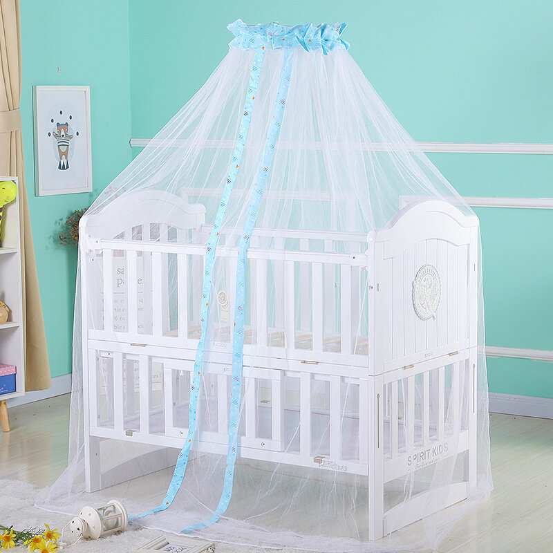 Baby Bed Mosquito Net Foldable Girl Arched Mosquitos Nets Portable Crib Netting For  Baby Cradle Canopy Beds Crib Cot Kids baby
