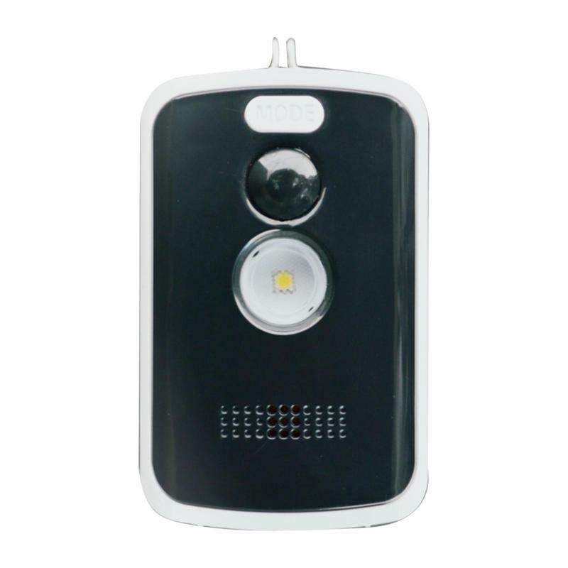 Alarma con Sensor de movimiento portátil, dispositivo de gran volumen para acampar, fácil instalación, suministros de seguridad para exteriores, 125dB