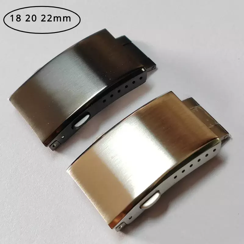 For Rolex Submariner Series for breitling18 20 22mm Watches Accessories Strap Man Watch Button Folding Buckle Steel Watch Clasp
