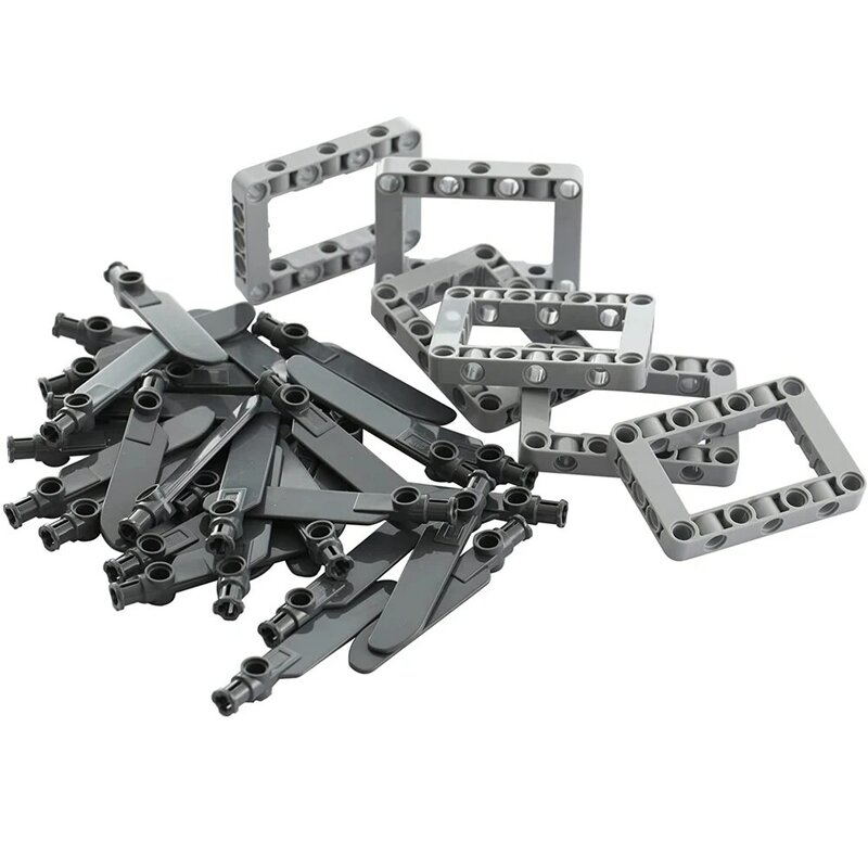 280pcs feixes eixos conectores tijolos conjuntos de peças técnicas compatíveis com legoeds liftarm tijolo separador chassi quadro robô