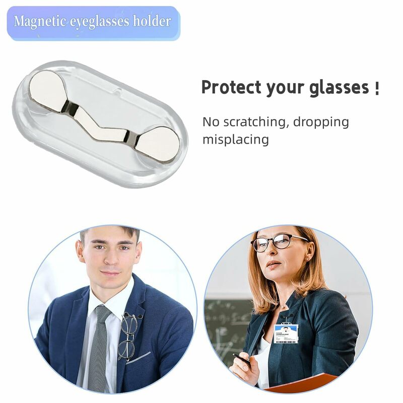 마그네틱 안경 브래킷 안경 클립, 크리에이티브 자석 안경 클립, 자석 흡수 걸이, 박쥐 모양 자석 브로치, 신제품