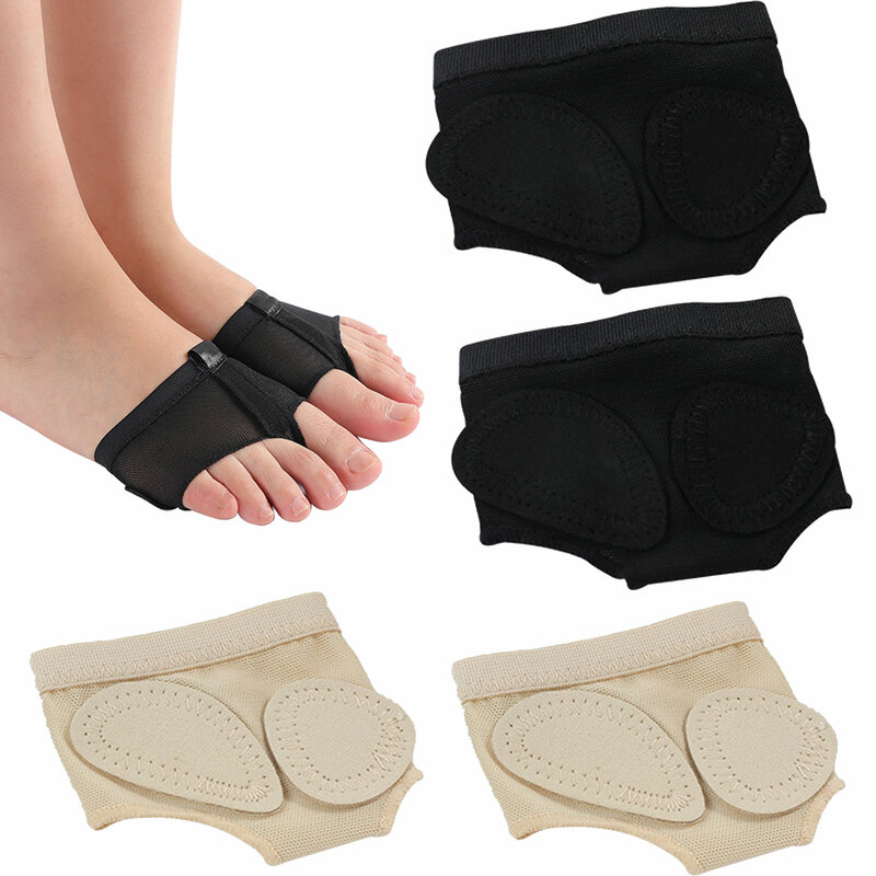2pairs Metatarsal Pad Soft Forefoot Ball Of Foot Cushion Support For Dance Reusable Sleeves Insoles Non Slip Ballet Protector