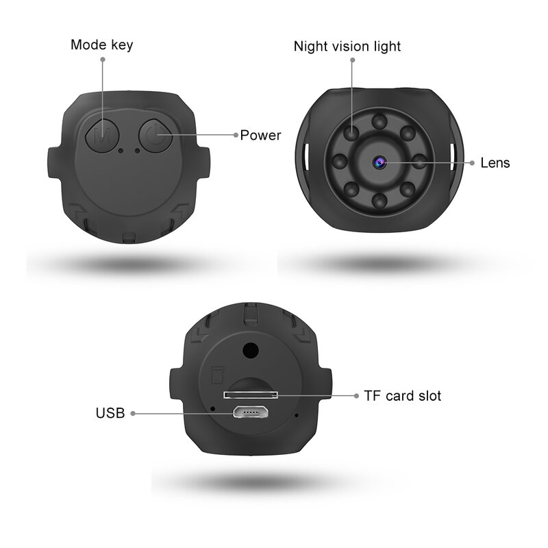Mini Kamera wi-fi noktowizor WK10 rejestrator głos wideo P2P Monitor zdalny Micro Cam Gizli Kamera Micro Cam Camaras Espias