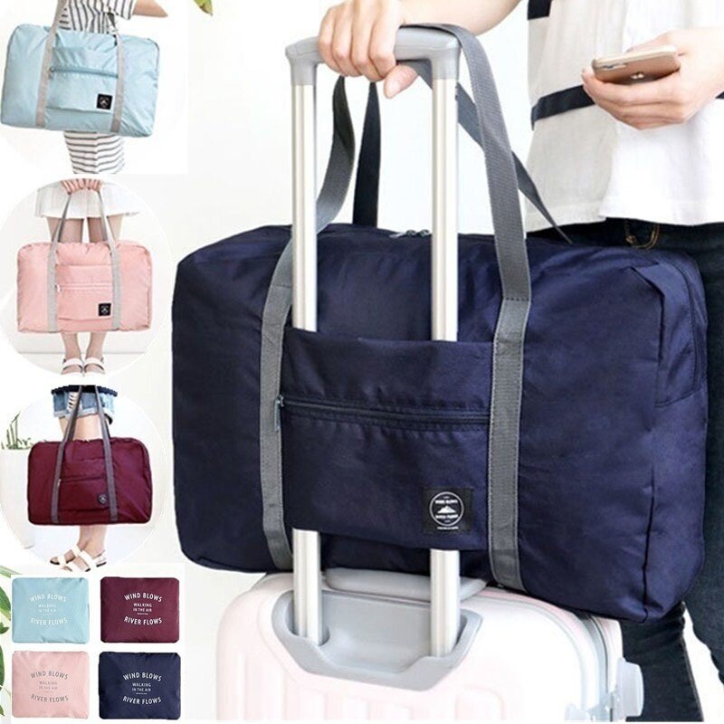 Moving Storage Bag Folding Luggage Bag Portable Aircraft BagMulti Functional Travel Bag Shoulder Bag Handbag Closet Organizer