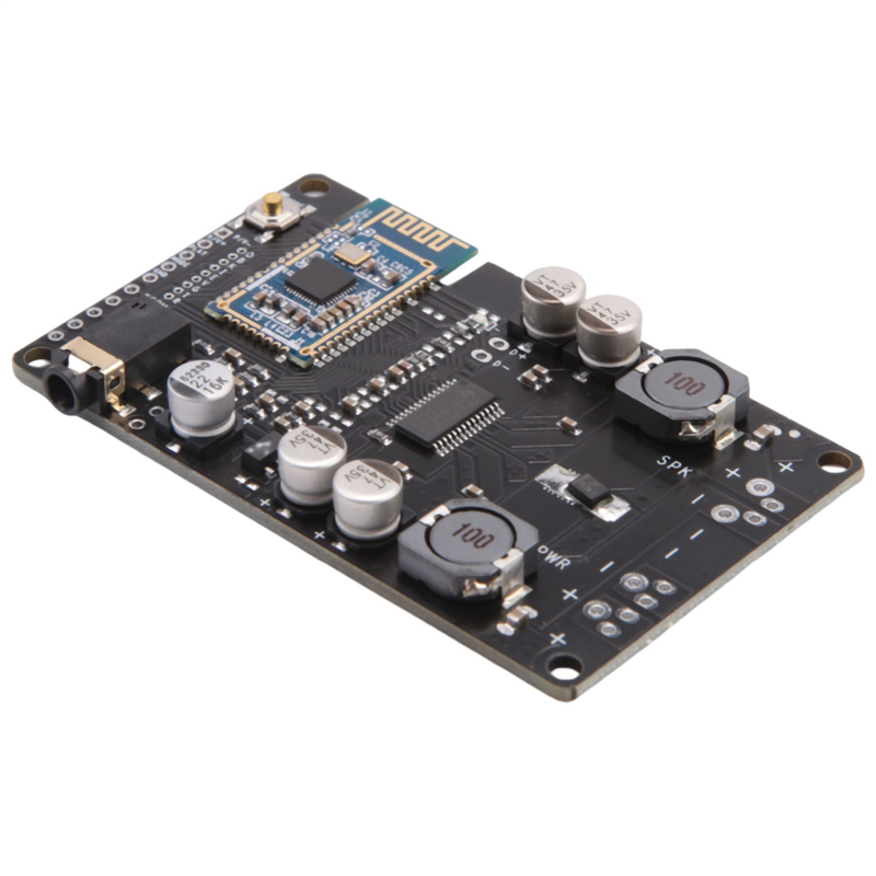 Bluetooth 5.0 Amplifier Board TWS AUX 20W/30W Serial Port to Change Name Mono Stereo Module Amplificador (Support Call)
