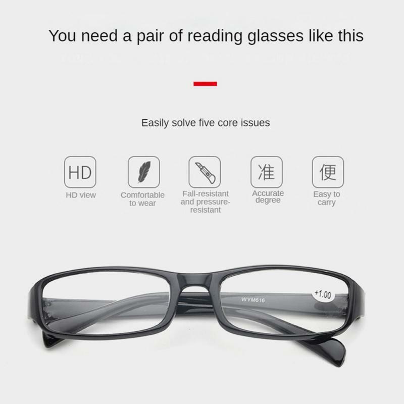 Okulary do czytania ultralekkie blokujące niebieskie światło okrągłe okulary do czytania akcesoria odzieżowe okulary lupa do okularów zmęczenie