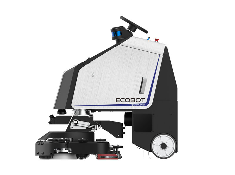 Ecobot75 robô inteligente não tripulado máquina de limpeza de piso para uso comercial apto para secador de purificador inteligente ao ar livre interno