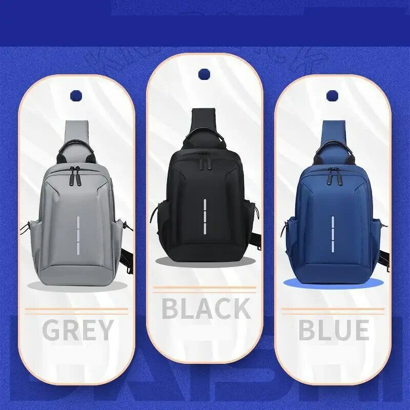 Neue Herren Umhängetasche leichte Mode Reise kleiner Rucksack hochwertige Pendler große Kapazität ultraleichte Brusttasche
